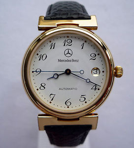 Mercedes Benz Classic Gold Plated Made in Germany by Glashutte Automatic Watch