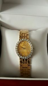 18kt gold ladies watch