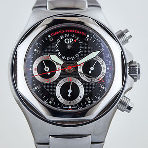 Girard Perregaux Laureato EVO3, Stainless Steel, Mens, Ref 8018, Automatic