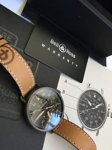 Bell & Ross Vintage WW1-92 Heritage Men’s Automatic PVD-finished Steel Watch