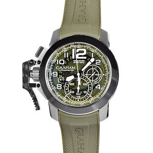 Graham Chronofighter Oversize Target Green 2CCAC.G03A.K94S