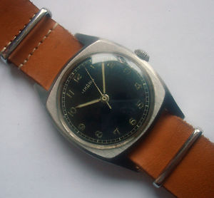 WWII Lemania Czech Pilot Military 
