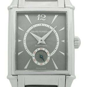 Pre-Owned GIRARD PERREGAUX Vintage 1945 25930-1-11-216A Men's Gray Automatic, MD