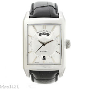 Pre-Owned MAURICE LACROIX Pontus Automatic White Dial Men Wristwatch PT6227, MR