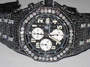 Mens Audemars Piguet Royal Oak Offshore *** Diamonds Everywhere ***