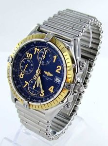 Breitling Chronomat D13050 Acciaio/Oro Cronografo Orologio Da Uomo Automatico