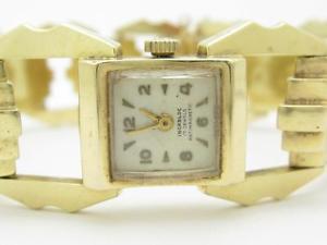 14k Yellow Gold Incabloc 17 Jewels Antimagnetic Vintage Estate Swiss Made Watch