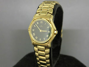 Ebel 18k Yellow Gold 1911 On Bracelet
