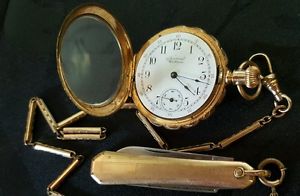 ANTIQUE American Waltham pocket watch