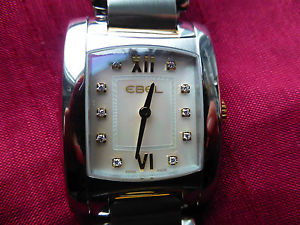 Damenuhr Ebel Brasilia Lady Stahl/Gold