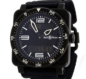 BELL & ROSS BR03 Aviation Type / Military Spec Quartz Watch 42mm