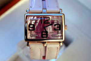 Roger Dubuis Pink Lady's Diamond Watch "Too Much"  18K Rose Gold  Limited 28 Pcs