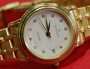 BLANCPAIN SOLID GOLD ORO 18 KT DIAMANTI DIAMONDS VILLERET WATCH UHREN OROLOGIO