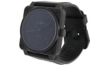 BELL & ROSS Phantom Black Carbon, 42mm, Box/Papers/Accessories, BR03-92