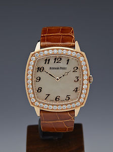 AUDEMARS PIGUET TRADITION 18K RG DIAMONDS 15337OR.ZZ.A810CR.01 RRP £45,610 W1458