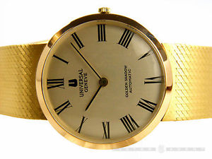UNIVERSAL GENEVE Vintage Gelb- Rotgold 18Kt AUT.
