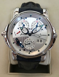 Ulysse Nardin Sonata Cathedral Dual Time Alarm 18k White Gold, 670-88, £42k List