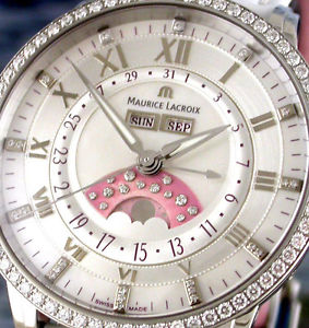 MAURICE LACROIX DAU Masterpiece Phase de lune m Diamanten