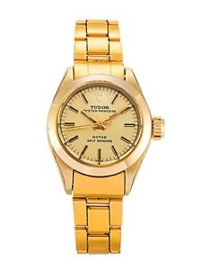 Vintage Tudor Princess, yellow gold with ivory dial, wf warranty, 100% genuine