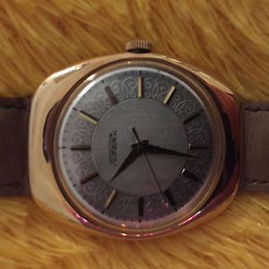 RARE RAKETA YELLOW GOLD 14K 583 WATCH 20.1gr for Men