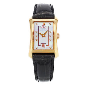 Bertolucci 913.501.67.671 18K Rose Gold Quartz Ladies Watch