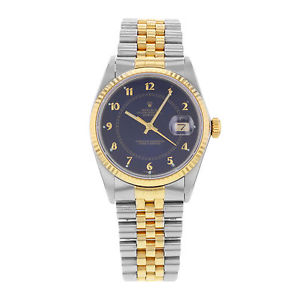 Rolex Datejust 16030 Acero & 18K Amarillo Señoras Cuarzo Oro Reloj de pulsera