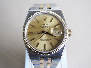 Rolex Datejust Oysterquartz Acciaio/Oro ref. 17013