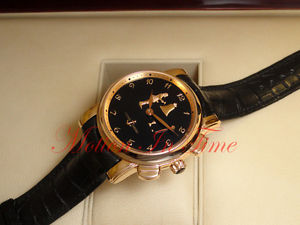 Ulysse Nardin Hourstriker Chime 42mm 18k Rose Gold Black Dial 756-88/E2 Complete