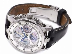 Citizen Campanola Eco Drive CTY57-1071 Chronograph Moon Phase Watch with Box