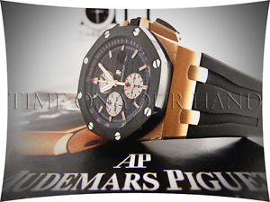 AP AUDEMARS PIGUET ROYAL OAK OFFSHORE 18K ROSE GOLD CERAMIC - LATEST RELEASE