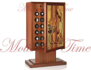 Orbita Gorla Artisan Collection 30 Watch Winder - Inlaid Veneers -Ref# W20060
