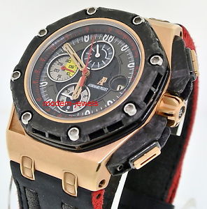 Audemars Piguet Royal Oak Offshore Grand Prix 18k Rose Gold Carbon Case Limited