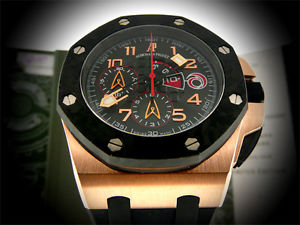 Audemars Piguet Royal Oak Offshore 18K Rose Gold Alinghi Chrono Limited Edition