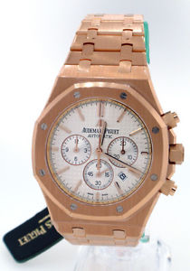 Audemars Piguet Royal Oak Rose Gold 41mm Chronograph  26320or