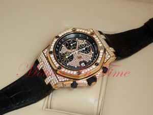 Audemars Piguet Royal Oak Offshore Chrono Rose Gold Diamond 26067OR.ZZ.D002CR.01