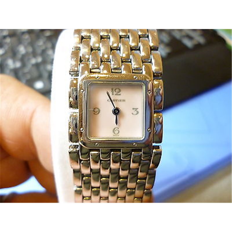 cartier CARTIER PANTHERE  REFERENZA 2040 QUADRANTE MADREPERLA PERFETTO
