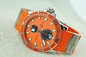 ⚓ ULYSSE NARDIN MAXI MARINE DIVER CHRONOMETER 263-33-3/97, Men's watch, LNIB