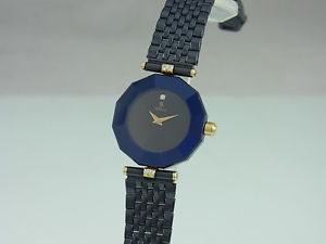 H. STERN SAPPHIRE MIT BRILLANTEN 750 / 18K GOLD DAMENUHR