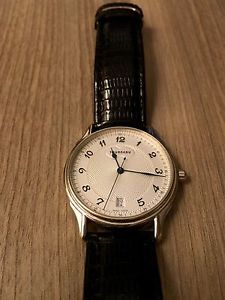 Tourneau 18K White Gold Automatic Men’s Watch 1900 Guilloche 30020