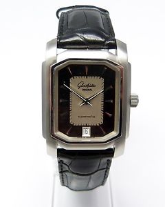 Glashütte Original Senator Karree Datum 39-20-03-01-04 Edelstahl