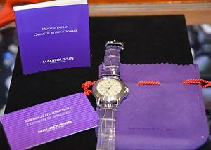 Mauboussin 18K Gold Automatic Watch R. 02369