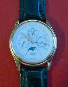 Extremely rare Theorein KELEK Perpetual Calendar Automatic 18K Gold