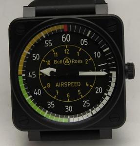 Bell & Ross BR01-92 Aviation Airspeed Automatic Watch LTD Edition W'Box & Papers