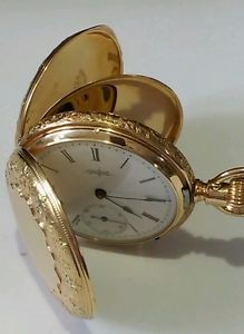 ELGIN 14K GOLD POCKET WATCH