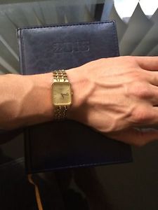 Geneve Watch For Men 14 K Yellow Gold