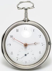 Rare Georgian Pair Case Doctors Verge Pocket Watch by Benj Brown - London 1803