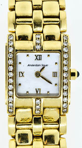 18 kt gold Amsterdam Sauer Watch
