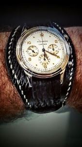 VINTAGE WATCH MOVADO by CARTIER chrono sub Sea cal. M95 anni 60's