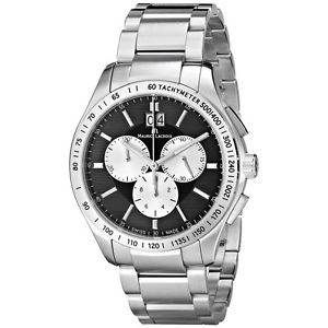 Maurice Lacroix Mens MI1028-SS002-332 Miros Stainless Steel Watch