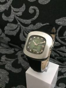 MOVADO HS 360 KINGMATIC VIDEO VINTAGE WRISTWATCH DAY AND DATE
